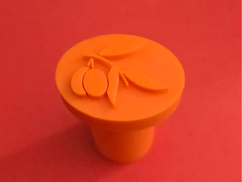 Olive branch soap stamp