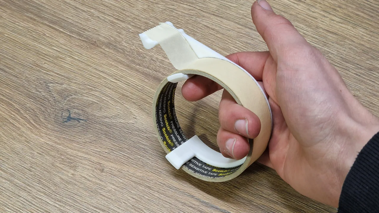 Hand tape cutter | 8 sizes | 100% 3D printed view 3