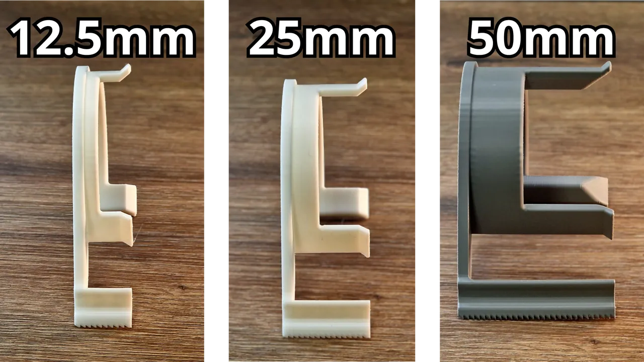 Hand tape cutter | 8 sizes | 100% 3D printed view 2