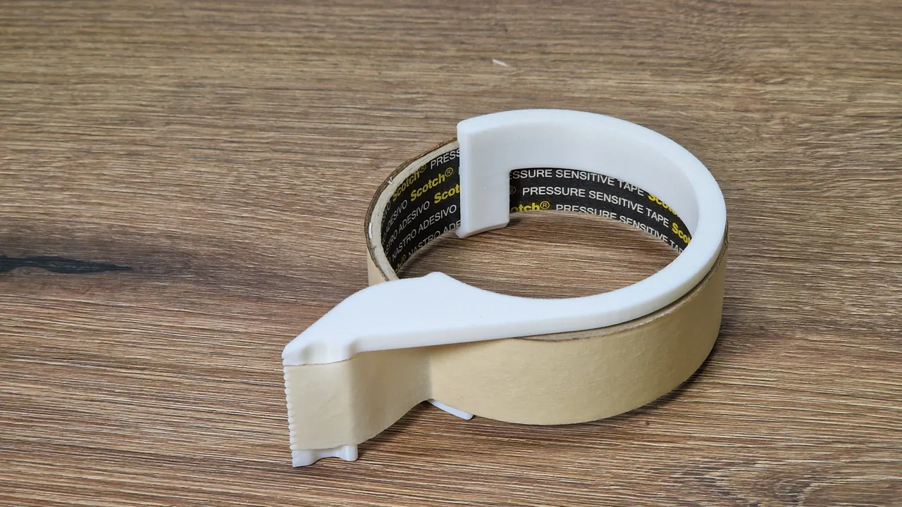 Hand tape cutter | 8 sizes | 100% 3D printed view 4