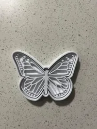 Emporte-pièce et tampon Papillon — photo 1