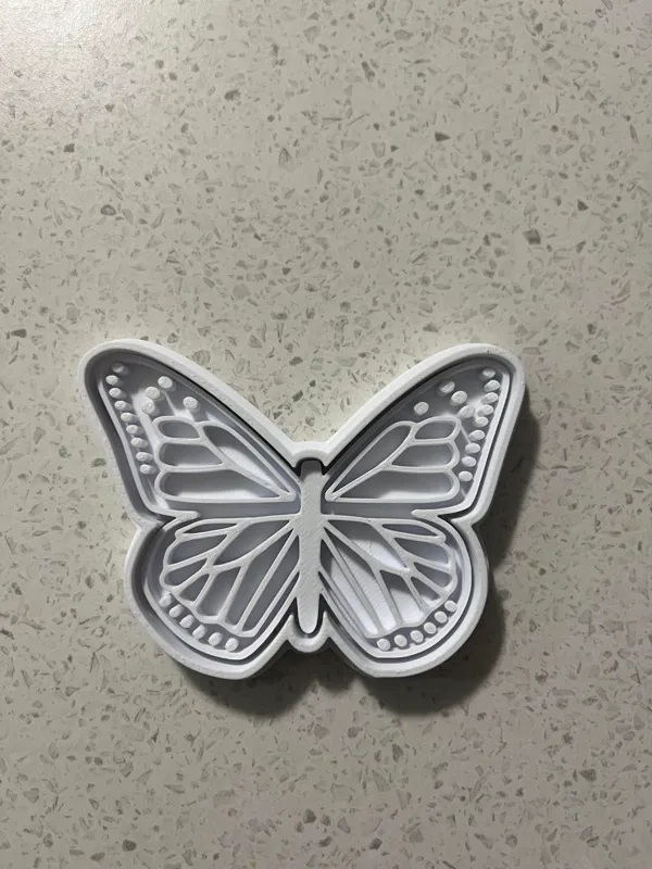 Emporte-pièce et tampon Papillon