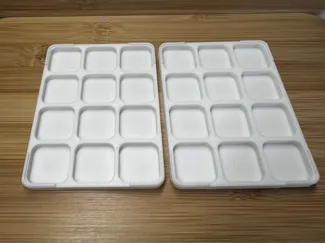 Stackable mini paint palette