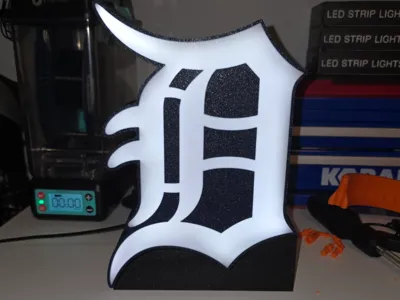 Tigers Light Box
