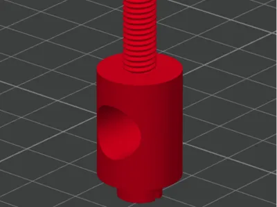 Screw for sink drain