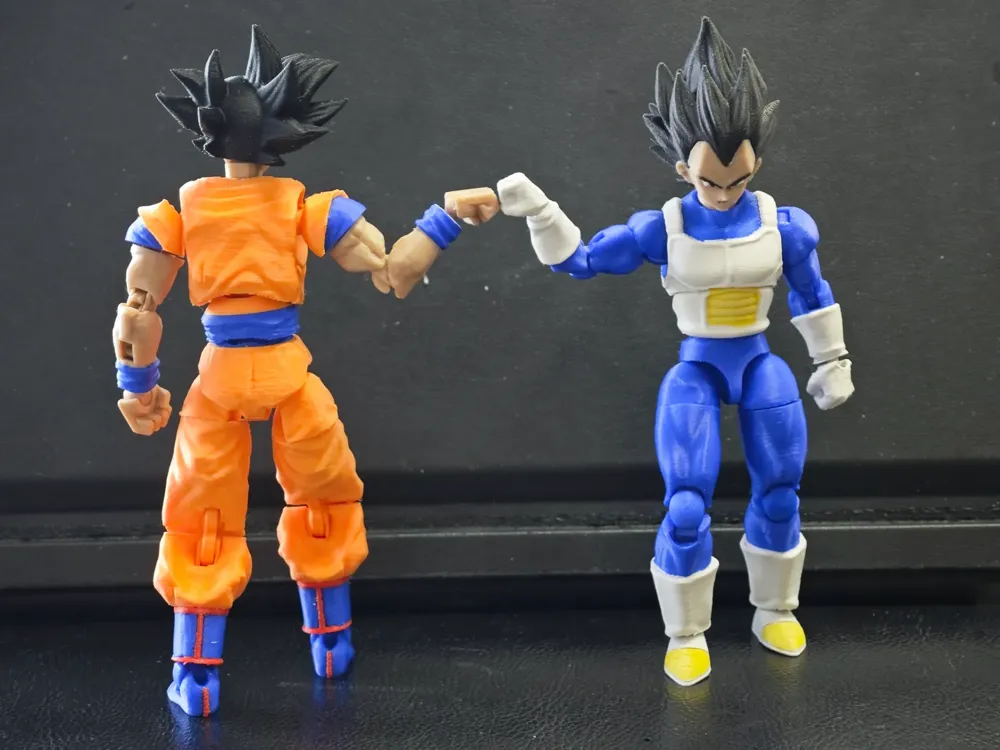 3Dプリント ドラゴンボール ベジータ 可動フィギュア Dragon Ball
