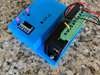 Stepper Motor Driver Case with snap-on lid