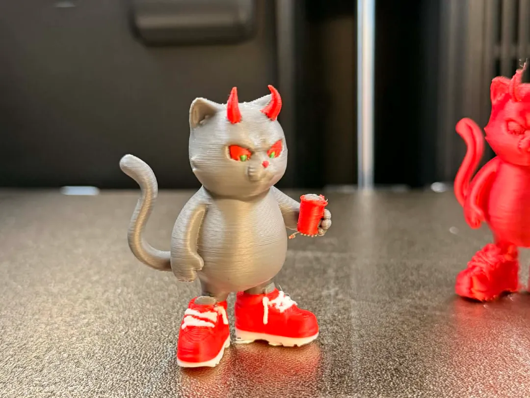Hell Cat – Street Style Devil - Free 3D Print Model - MakerWorld