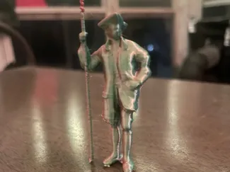 18th Century French Army Figurine 