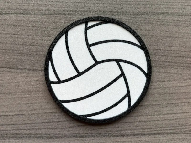 Volleyball Coasters 90x2mm