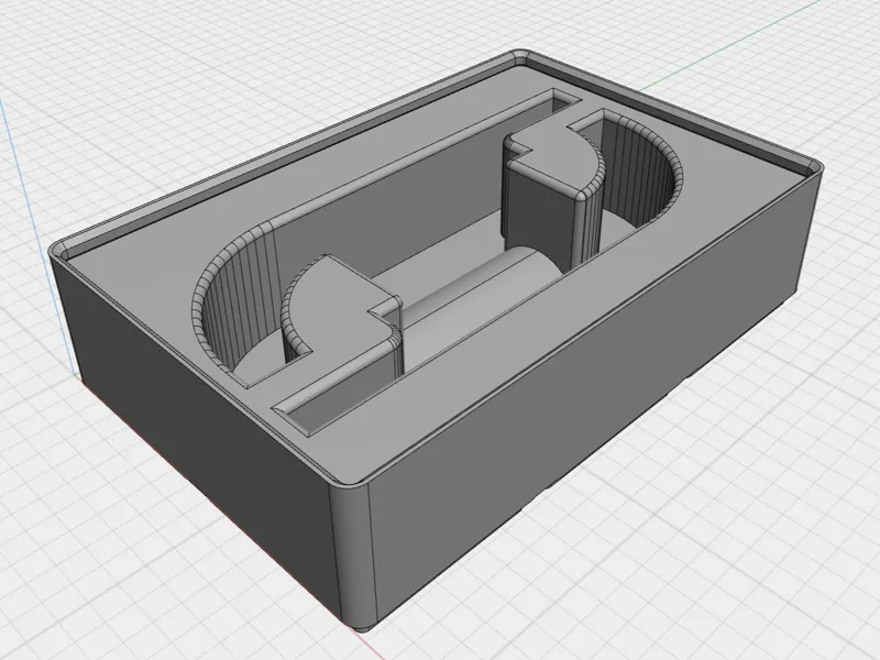 Razer Naga Pro Sides Gridfinity Bin - 2x3