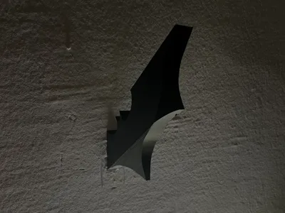 Batarang Coat Rack