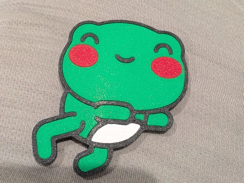 Happy Frog Badge/Pin