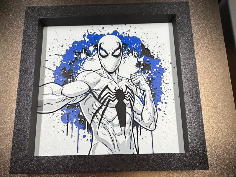 ANTI-VENOM SPIDERMAN SELFIE HUEFORGE