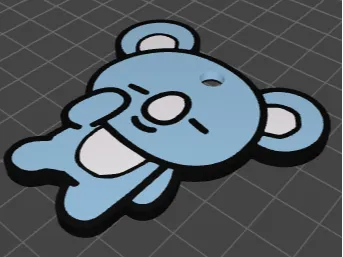 BT21 Koya Schlüsselanhänger AMS Version BTS 2026
