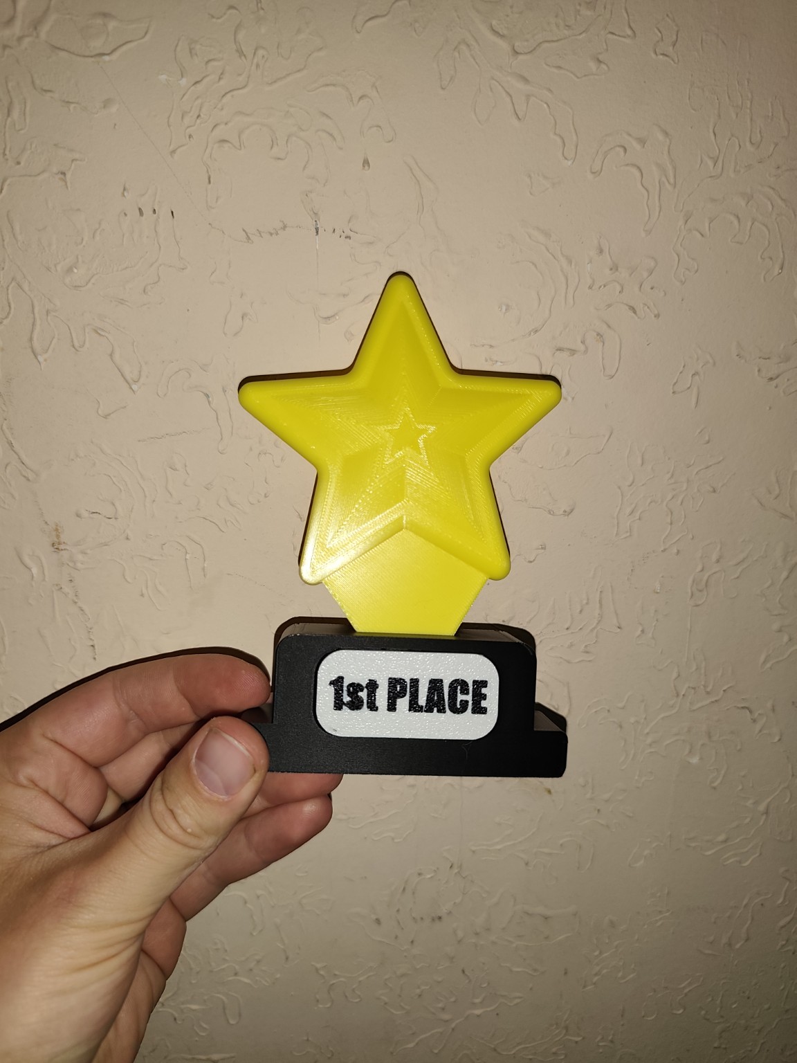 Miniatura 3 do modelo 3D Competition Star Trophy Set
