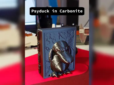 Psyduck in Carbonite