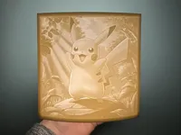 Lithophane Pikachu lumineux — photo 2