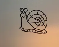 Escargot — décoration murale — photo 3