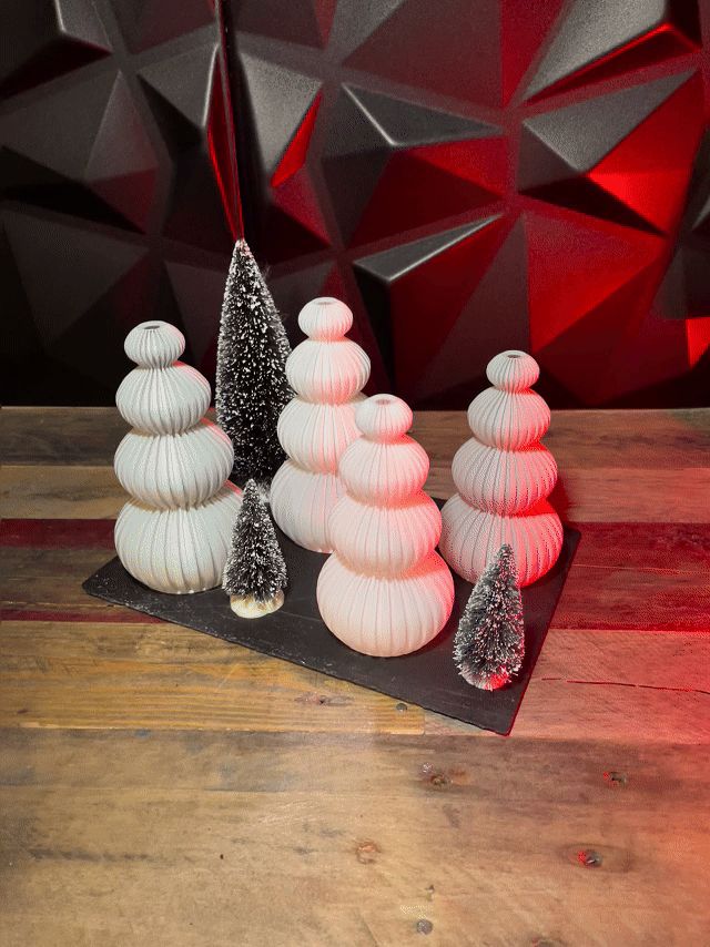 Christmas trees 2 (tealight compatible)
