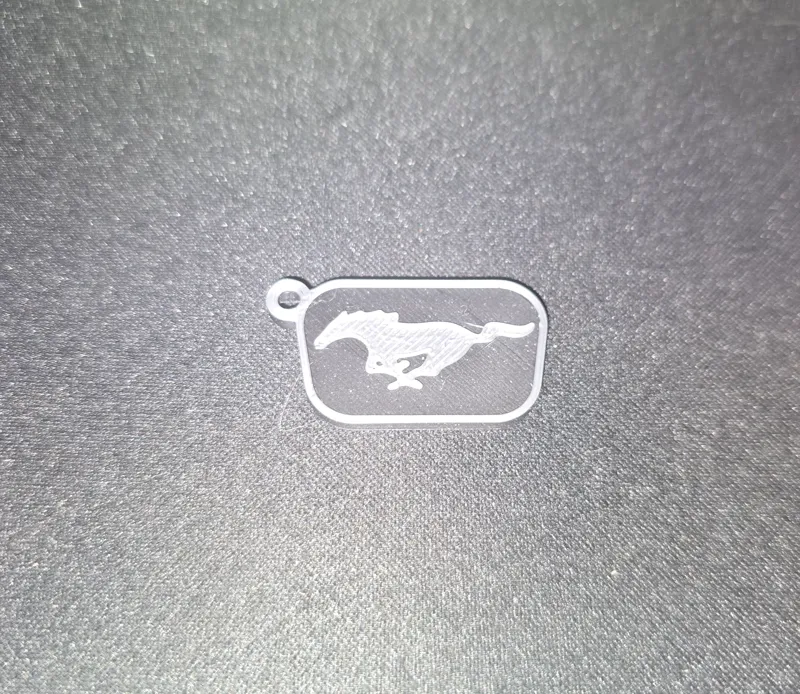 Portachiavi Logo Mustang