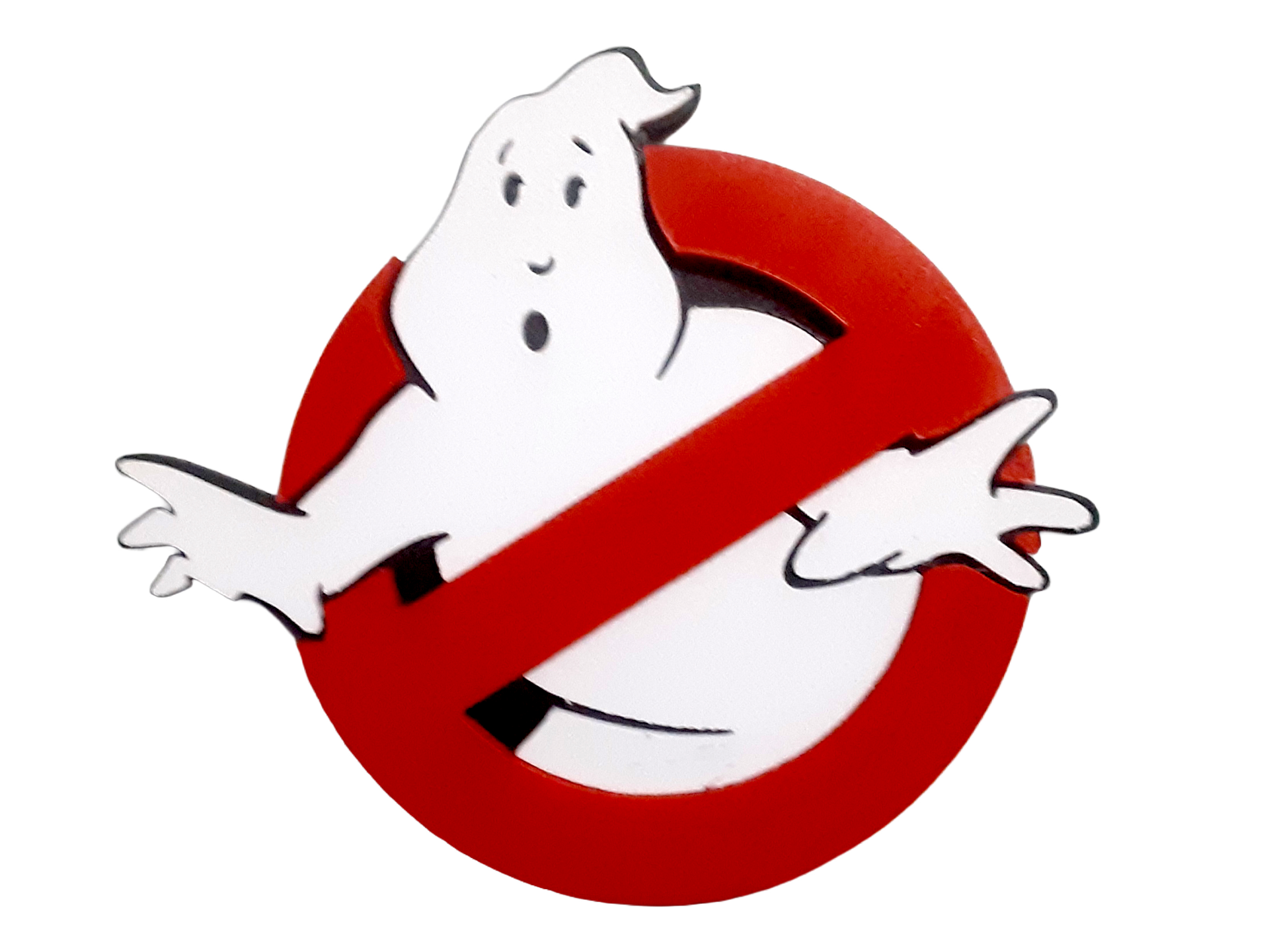 Ghostbusters Logo 2D Wall Art 80s Movie Ghost