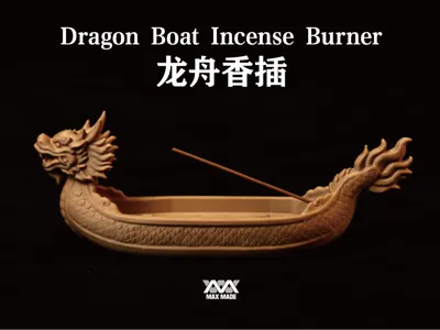 Dragon Boat Incense Holder
