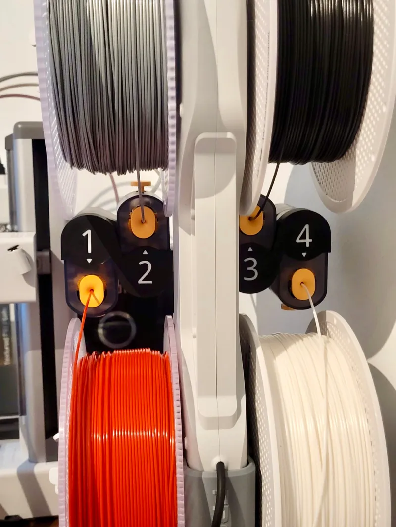 A1/mini Ams Lite stand number indicators v2.0