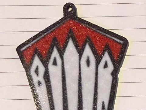 finn balor wwe keychain