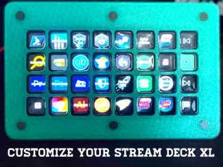 Stream Deck XL - Magnetic Faceplate