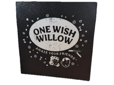 One wish willow light box