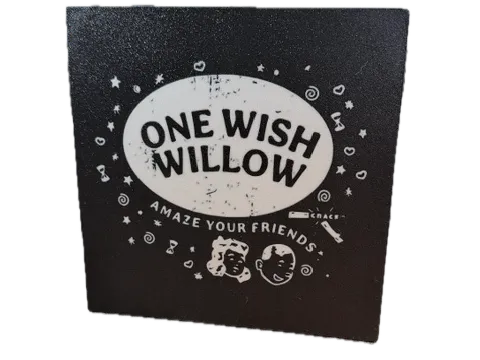 One wish willow light box