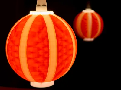 Herrnhuter Lantern Chinese Style Multicolor No AMS