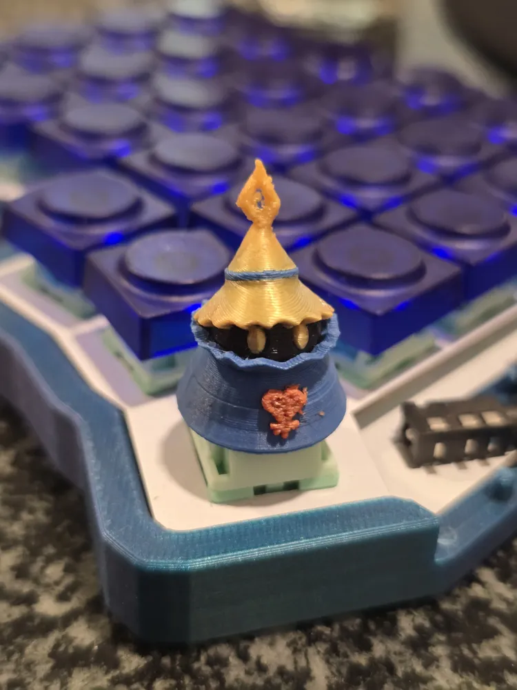 Heartless Kingdom Hearts Keycaps Blue Rhapsody - Free 3D Print Model ...