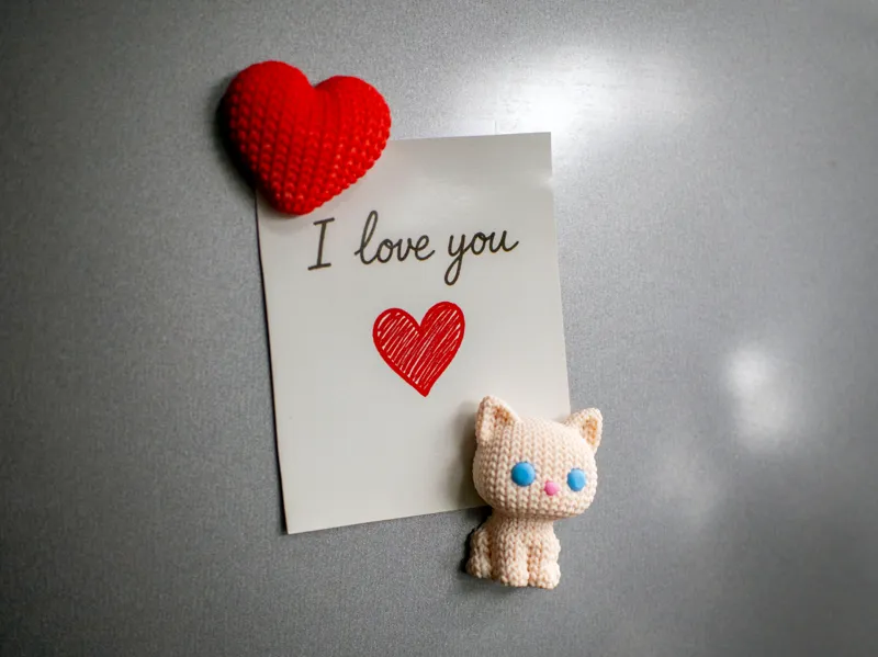 Knitted Fridge Magnet Pack