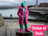 Фигурка Statue of Liberty в уличен стил
