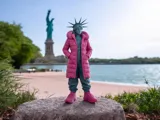 Фигурка Statue of Liberty в уличен стил