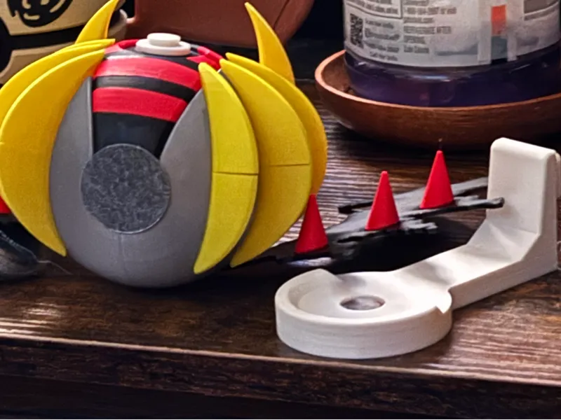 Magnetic Skadis Pokeball Holder