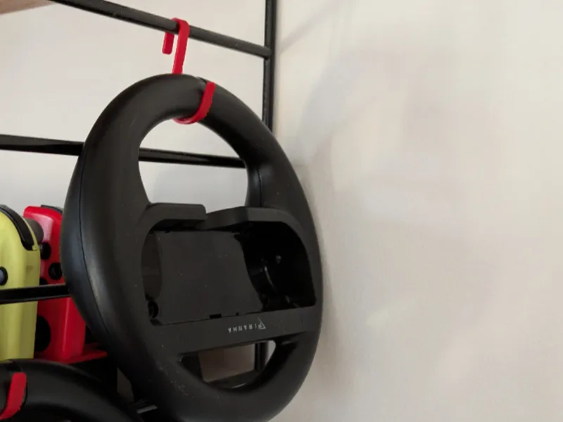 Nintento Switch steering wheel holder clip