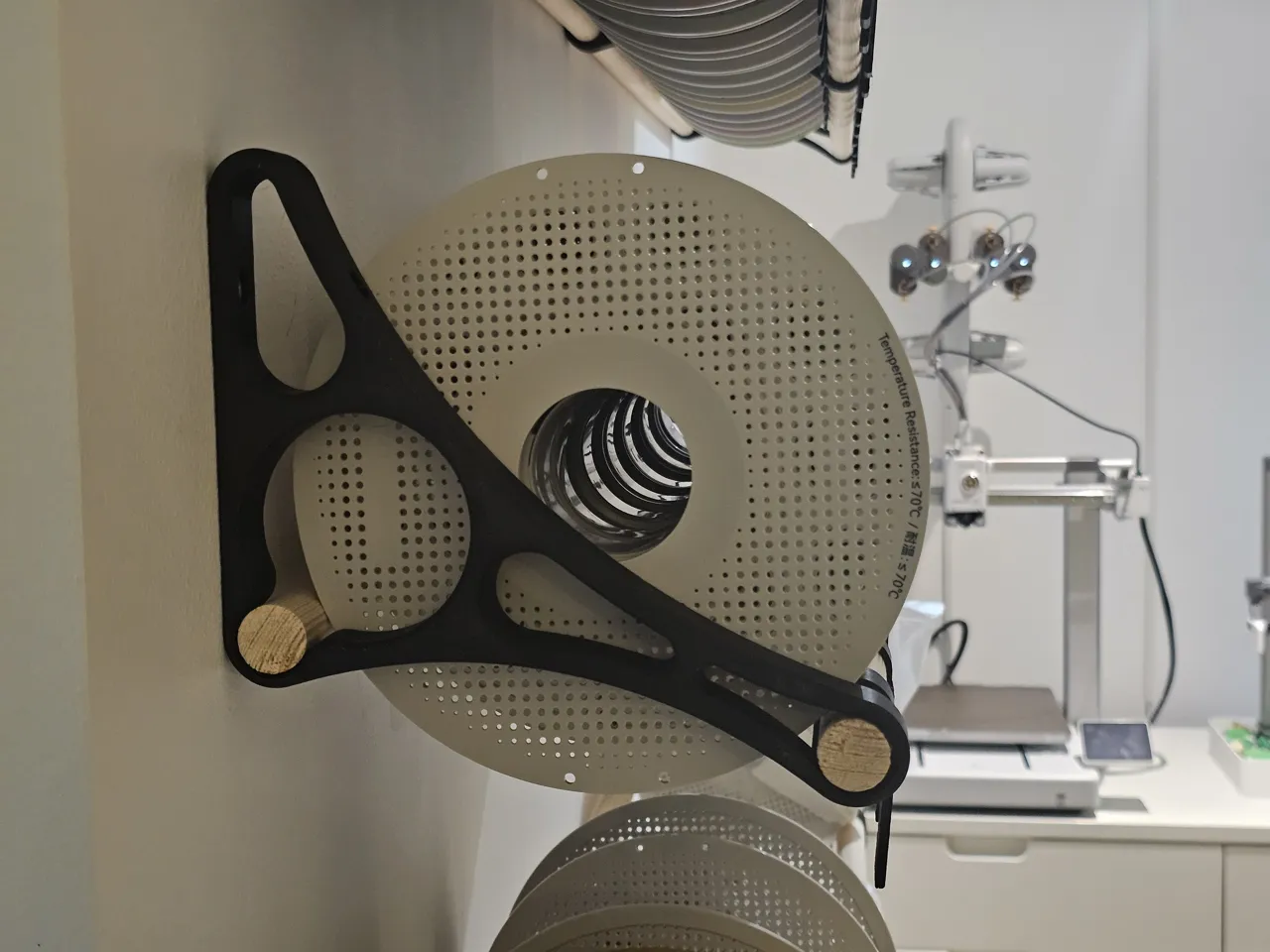 Filament shelf - with signs view 3