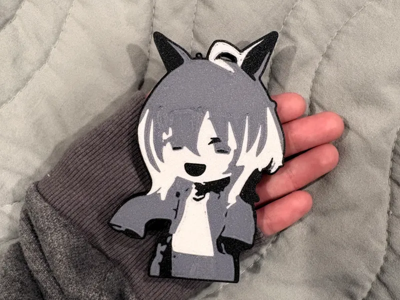 Agnes Tachyon Keychain