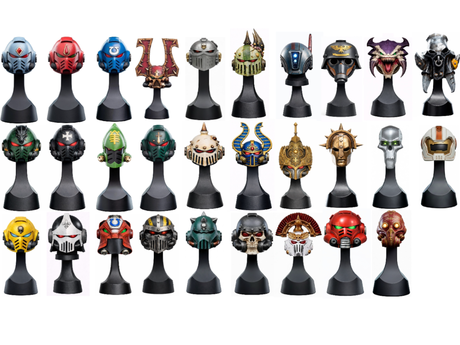 Helmet Replica Ultramarines Warhamer (40K) Bust