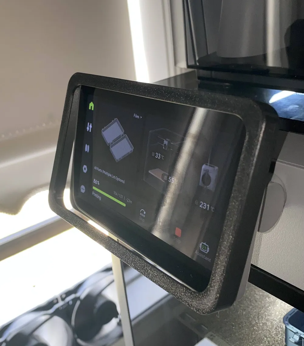 P2S Cover Screen Bezel Protector - Free 3D Print Model - MakerWorld