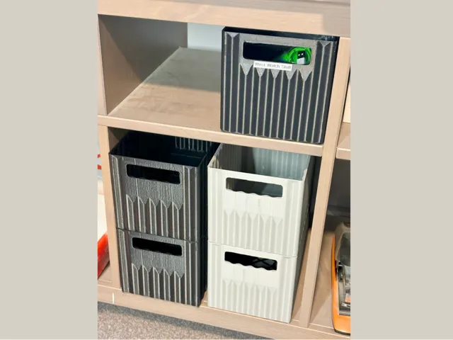 Large Corrugated Storage Crates