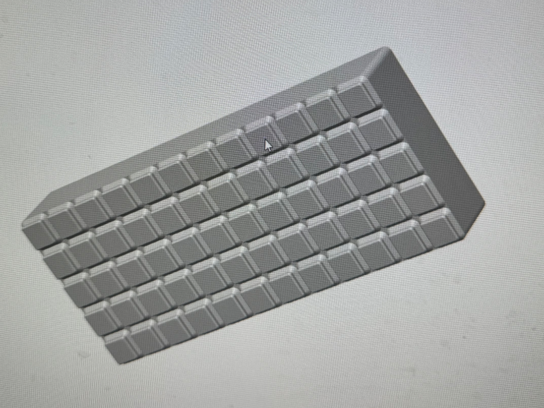 Gridfinity Half Pitch Bin 6x2.5