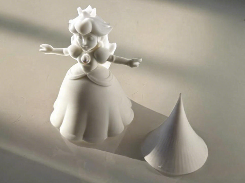 Miniatura 1 do modelo 3D 可旋转的碧琪公主