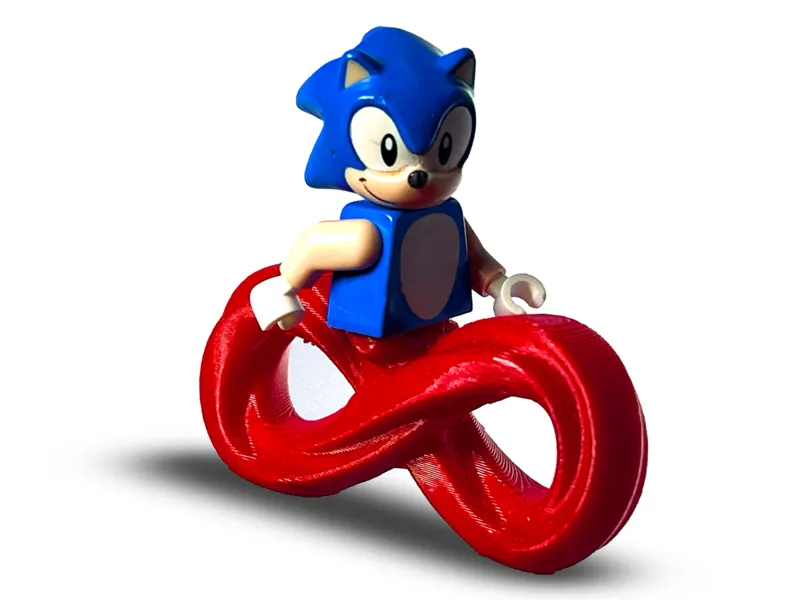 Sonic Mini figure Gotta go fast running legs