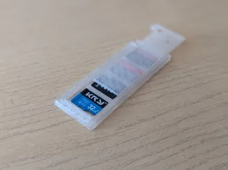 Pocket Vault: 4x Micro SD Keychain Case