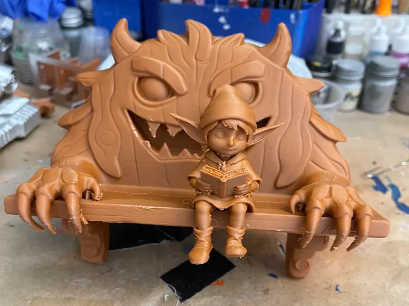 Monster elf on a shelf