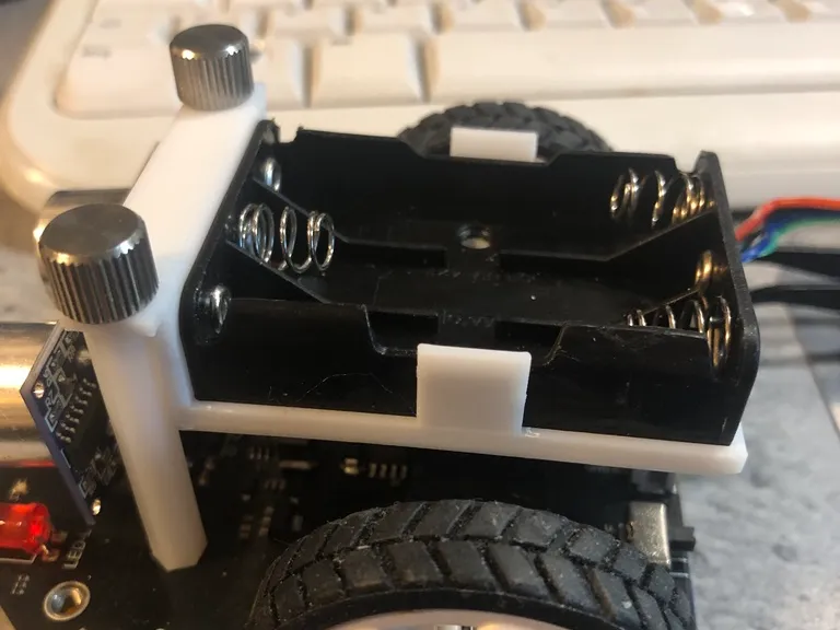 Batteriehalter für Calliope Mini Motion Kit